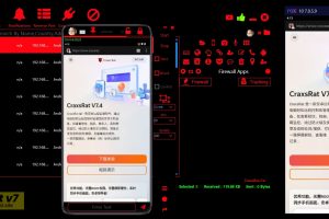 Craxs Ratv7.4最新安卓控制软件下载/安卓手机远程控制软件/craxsrat源码/安卓远控源码